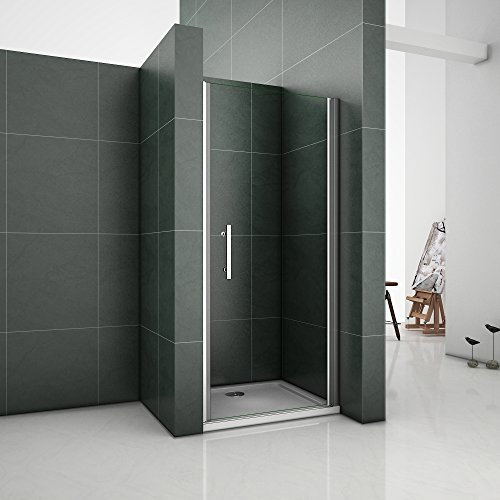 AICA SANITARIOS Puerta de Ducha Abatible Batiente 6mm Antical 76x195cm