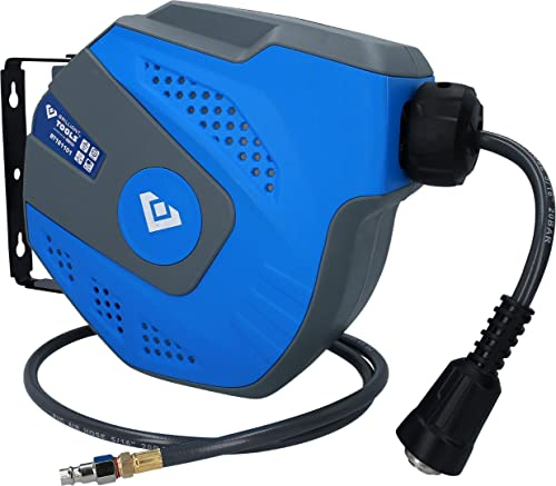 BRILLIANT - Enrollador automático de manguera de aire comprimido, Ø 8 mm x 10 m