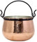 CopperGarden Kupferkessel 10 L mit Henkel - Hexenkessel I Robuster Kessel aus verzinntem Kupfer: Ideale Wärmeleitung I Lebensmittelechter Feuerkessel für Gulasch/Feuerzangenbowle uvm.