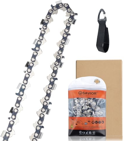 Sägeketten für 18 Zoll (45 cm) Bar, 72 Treibglieder, 0.325 1,5 mm Kettensägekette Kompatibel mit Husqvarna, Dolmar, Oregon 21BPX und mehr