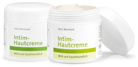Sanct Bernhard Intim-Hautcreme mit Ringelblume, Kamille & Jojobaöl 2x 100 ml