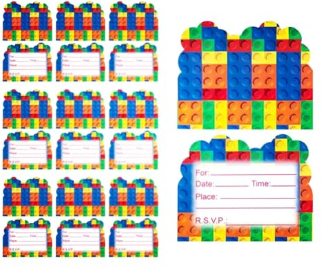 Inviti di Compleanno , 30Pcs Biglietti d'invito, Biglietti Inviti Compleanno, Biglietti Invito Festa