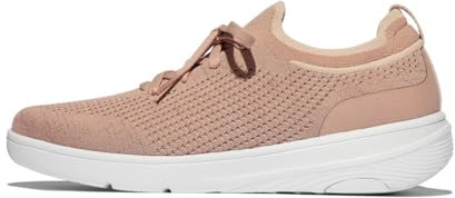 Super-Q Knit Slip-ON - Zapatillas Deportivas con Cordones, Color Beige