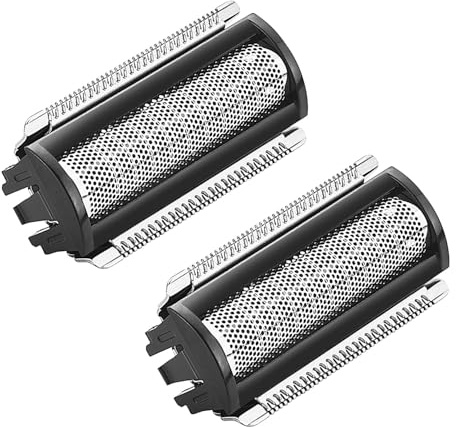 2 Pack Replacement Foil Blade Compatible with MANSCAPED The Lawn Mower 5.0 Ultra Hair Trimmer,Stainless Steel Groin Hair Foil Shaver Head for Close Body Hair Grooming