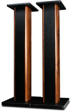 Supporti per altoparlanti in legno, 90 cm, 1 paio per Home Cinema Bookshelf Box e altoparlanti satellitari, finitura con venature del legno per una migliore esperienza di ascolto audio in home