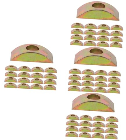 Zerodeko 4 Ensembles Ferrures D'assemblage De Meubles Ram Accessoires De Meubles En Panneaux Air - Accessoires D'ameublement - Connecteurs En Connecteurs Pour Meubles Métal 25 Pièces * 4