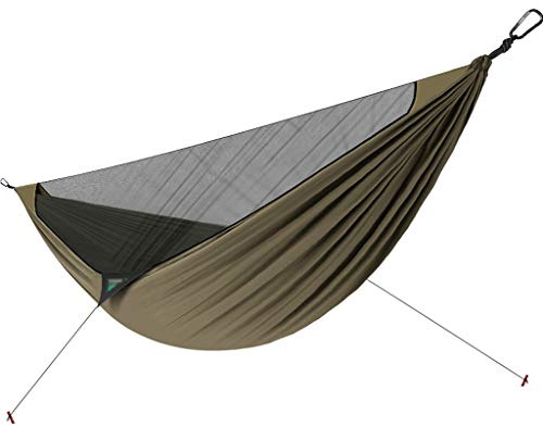 zxb-shop Swings Single Double Outdoor Portable Hammock Swing Net Cover Tent Camping Indoor and Outdoor Hanging Chair Swing 110.2x55.1 Inches (4 Colors) Swing Outside Toys (Color : A)
