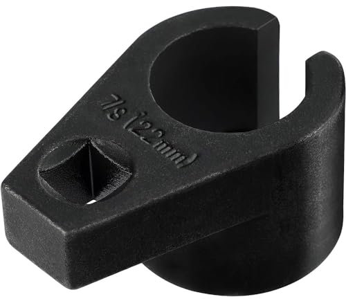 PAIKIUU Oxygen Sensor Socket 22mm 3/8 Inch Lambda Sensor Socket Removal Wrench Tool with Wide Side Cutout for Most Vehicles and Trucks