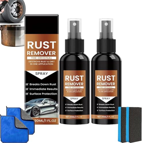 Spray antiruggine in metallo, rimozione della ruggine, rimozione della ruggine, rimozione della ruggine, rimozione della ruggine dell'auto, spray per la pulizia della ruggine, rimozione della ruggine