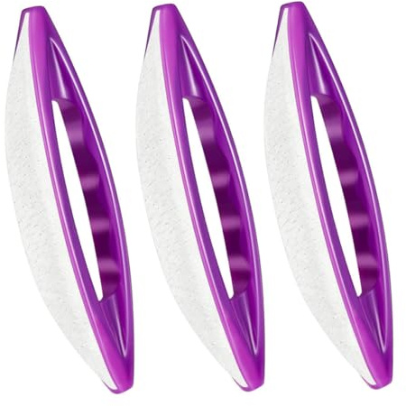Lima per salone per unghie Buffer Gel per lucidatura delle unghie Lima per ceretta Strumento professionale per lucidare la pelle di pecora per la casa del salone 3 pezzi