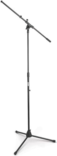 On Stage Stands MS7701B Euro Boom Mic Stand, Black, 4.25 in*32.5 in*4.0 in