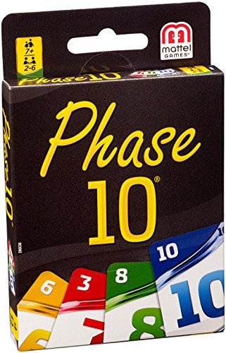 Mattel Spiele DNX30 - Kartenspiele, Phase 10 Basis
