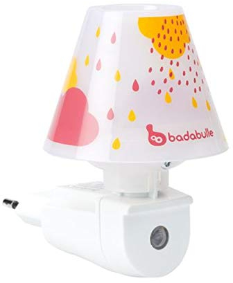 Badabulle Veilleuse Murale Gouttes, Rose