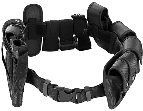 ACEXIER Tactical Military Training Polices Guard Utility Kit mit QD-Schnalle, Oxford-Stoff, Polizei-Durchsetzungsgürtel
