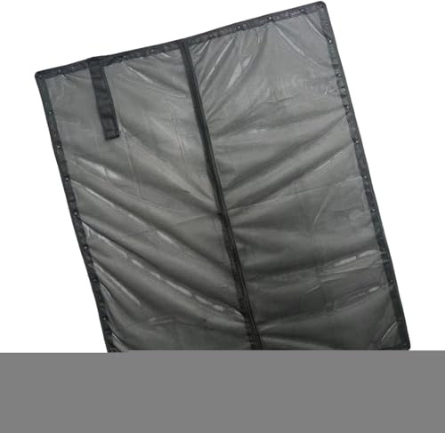Malla magnética para autocaravanas – Escudo antiinsectos resistente, mosquitera de puerta de cierre rápido, malla transpirable para la circulación del aire, separador de portátil | Cortina de por