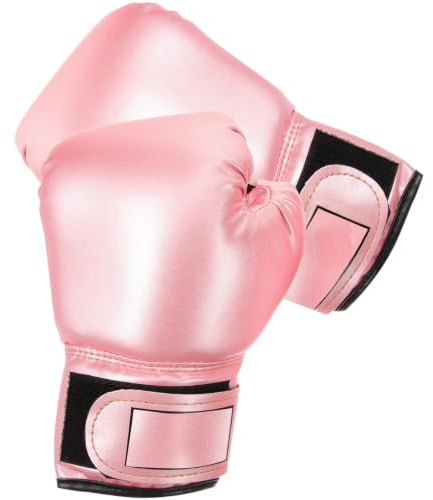 Pink Boxing Gloves Pair for Training Sparring Kickboxing