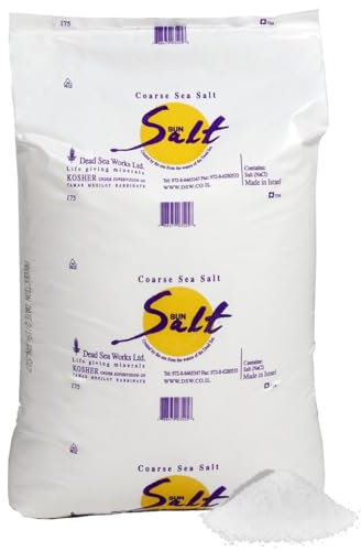Elixir Gardens Mineral Sea Salt Medium Coarse Grade 0.8-2mm Granules | Natural Bathing/Bath Spa Salt Additive | Various Sizes 500g-25kg | Bag 25kg