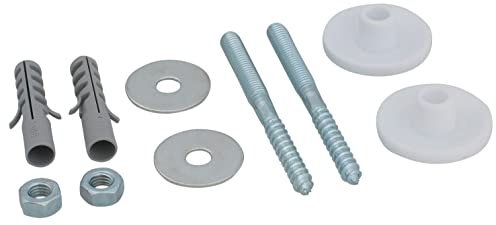 Roca AV0007500R - Kit G Fijación Lavabo-Pared Recambio - Colleción De Baño - Porcelana - Fijaciones