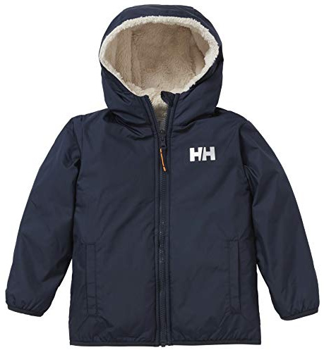 Helly Hansen Kids Unisex K Champ Reversible Jacket, Navy, 1