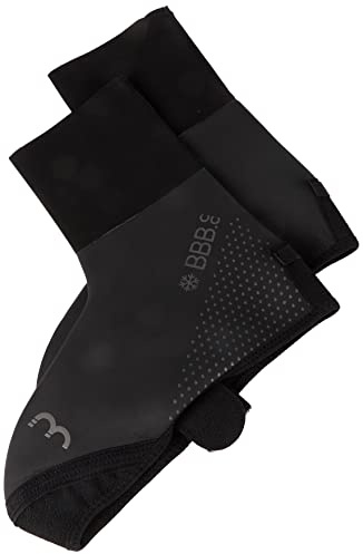 BBB Cycling Waterproof Overshoes Cycling Thermal Windproof Winter Shoe Covers Reflective Neoskin -10 - 5 degrees UltraWear Zipperless BWS-25, 10.5/11 UK