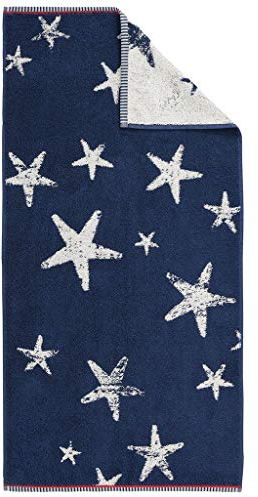 Dyckhoff Duschtuch Maritim 'Starfish' 70 x 140 cm Navy