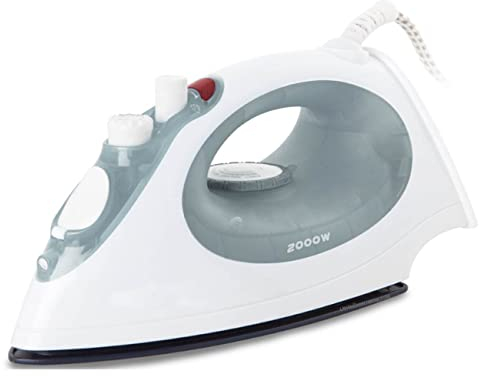 Plancha de vapor automática. Potencia 1600W. Suela de acero inoxidable. Regulador de vapor 3 posiciones.