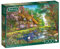 Jumbo Spiele 11350 Waterside Cottage 1000 Teile Puzzlespiel, Mehrfarbig, Einheitsgröße