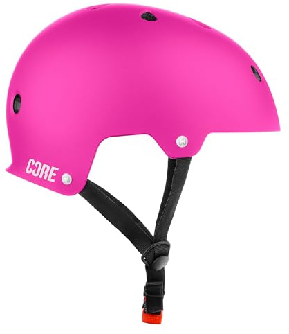 CORE Protection Action Sporthelm, Skate/BMX/Bike/MTB/Skateboard/Roller, Hot Pink, XS/S