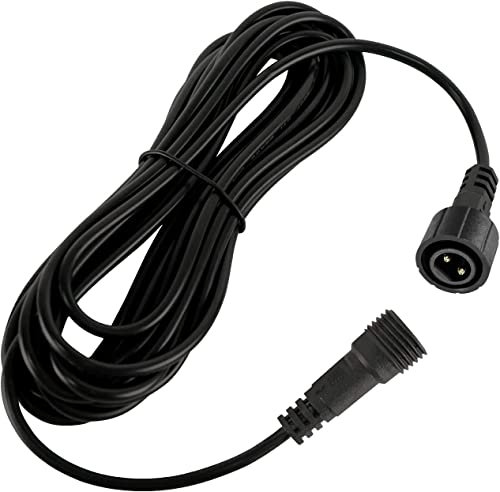 yowin 3M/9.8FT Verlängerungskabel, Wasserdicht Außenleuchte langes Kabel für Kugellichter Lichterketten Lichtervorhang Eisregen Lichterkette Lichternetz