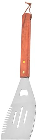 Tewzafiya Grillspade | Grillverktyg för utomhusbruk - Slickepott i rostfritt stål för grillning, trädgård, picknick, restaurang och utomhus