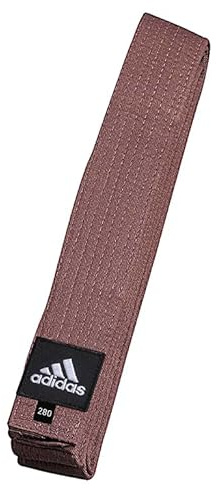 adidas Elite Gürtel aus 100% Baumwolle, braun, 240 cm
