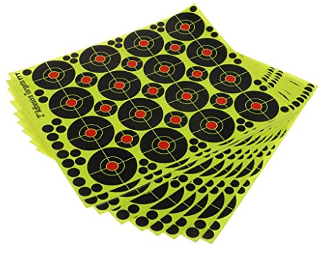 160x Cibles de Tir Cibles Adhésives à Haute Résistance pour Prendre De Photos à L'extérieur
