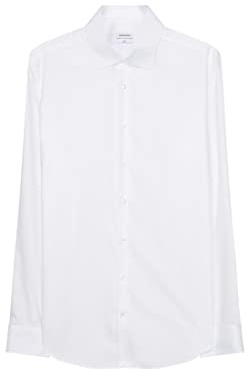 Seidensticker Men's Business Shirt - Slim fit - Non-Iron - Kent Collar - Long Sleeve - 100% Cotton
