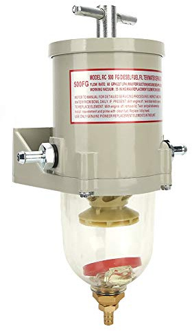 Filtro , gruppo separatore d'acqua del filtro del combustibile del motore con guarnizione a vite OE: 500FG