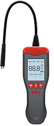 AKN Brake Fluid Tester with Auto-Detect Goose Neck Probe Detector for DOT3 DOT4 DOT5.1, Black