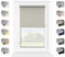 MARDOM Thermorollo - Rollo Ohne Bohren -Thermo Fenster Rollos für Innen - Modische Thermo Rollo - Stilvolle Rollo Innen Fenster (Grau,90x150 cm (Stoffbreite: 86))