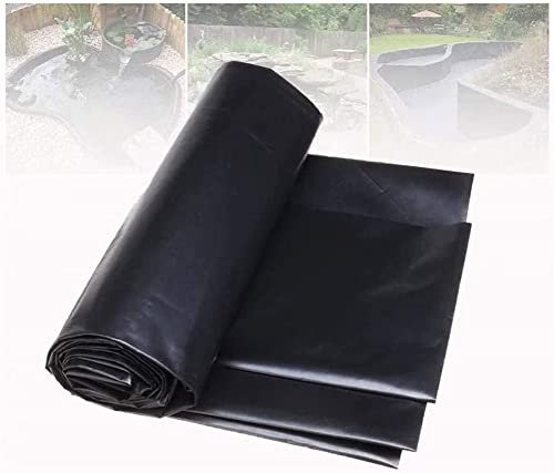 WHFTD HDPE-Teichfolie, Premium Teich Steinfolie, Undurchlässiger Film Für Koiteiche, Bachläufe, Brunnen, Wasserspiele, Wasserfall Und Gartenteich,7 * 10m