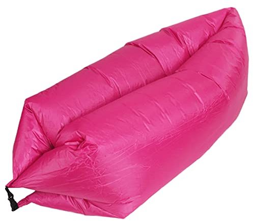 MOUMOUTEN Aufblasbares Luftsofa - Tragbare Liege Wasserdichtes Aufblasbare Liege Couch Air Lounger Luftschlafsack Auslaufsicherer Luftstuhl Tragbares Sofa FüR Camping Strandparty