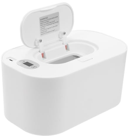 minkissy Baby Tissue Warmer 1 Set Wet Wipe Warmer Bottle Warmer Portable Portable Heaters Heating Wipes Machine USB Cotton Towel Heater USB White Polypropylene (pp Baby