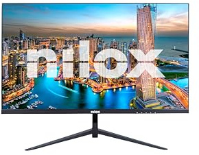 Nilox NXM27FHD111 Monitor 27 Pulgadas, FHD 1920x1080, Pantalla Gaming 1ms, Pantalla Ordenador con Soporte VESA 100x100mm, Tecnología IPS, Conexiones HDMI y DP