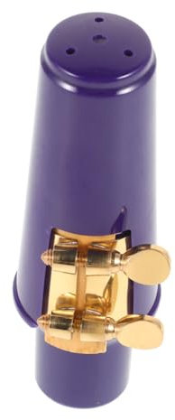 VICASKY Alto Saxophon Mundstück Aus Langlebigem Mit Mundstückpolstern Optimal Für Anfänger Und Profis Auffällige Farbe Installieren Für Holzblasinstrumente Geeignet