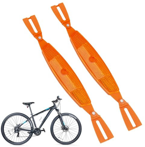 Speichenreflektoren für Fahrräder,Speichenreflektoren für Fahrradräder,Fahrräder Reifen reflektierende Speichen für Sicherheitswarnung | Robustes reflektierendes Radfelgenschild, verbessert die Sichtb