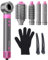 Idunaura 5 in 1 Phon Capelli & Hair Styler, 110,000 GIRI/MIN, 39M/S, 1200W Asciugacapelli ad Alta Velocità, 500 Milioni di Ioni Hair Dryer con Spazzola Asciugacapelli e Air Arricciacapelli