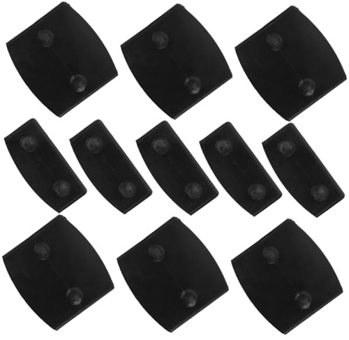 Toyvian Soportes para Listones de Cama 36 Piezas Hebillas para Marcos de Madera Herrajes Resistentes Conexión Fiable para Camas Individuales y Dobles Repuesto Funcional