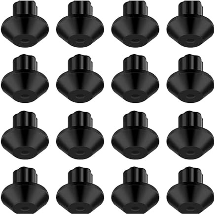 Shurhome 160PCS Stove Grate Rubber Feet Bumpers Kitchen Appliance Accessories for Cooktop Burners Grates Stove Grate Rubber Feet