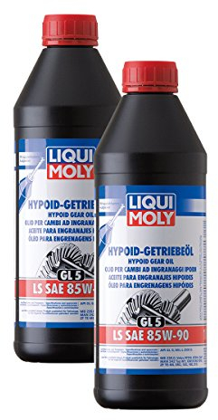 2x LIQUI MOLY 1410 Hypoid-Getriebeöl (GL5) LS SAE 85W-90 1L