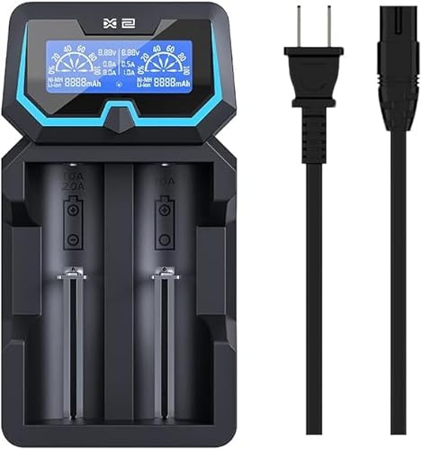 XTAR X2 Rechargeable Battery Charger (not Included Any Batteries)