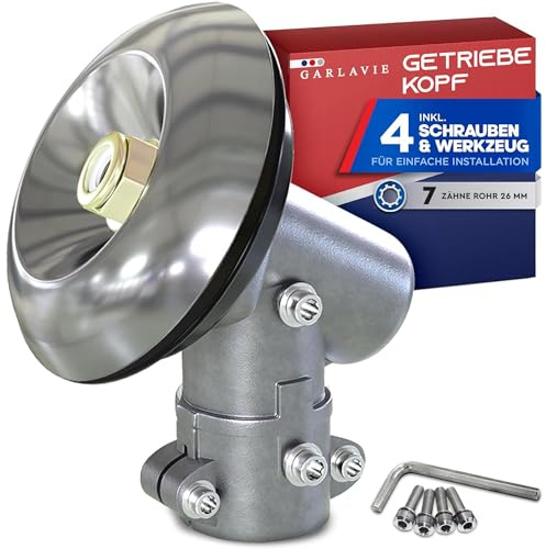 Garlavie - Engrenage conique universel à 7 dents de 26 mm - Pièces de rechange pour débroussailleuse, tondeuse à gazon Stihl et plus encore
