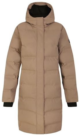 Dare 2b Womens Wander Waterproof Padded Longline Jacket, High Padding Thermal Showerproof Fabric ARED 10/10 - Perfect for Outdoors Activities & Winter