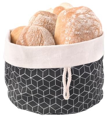 Metaltex 239250000 Corbeille à pain en coton